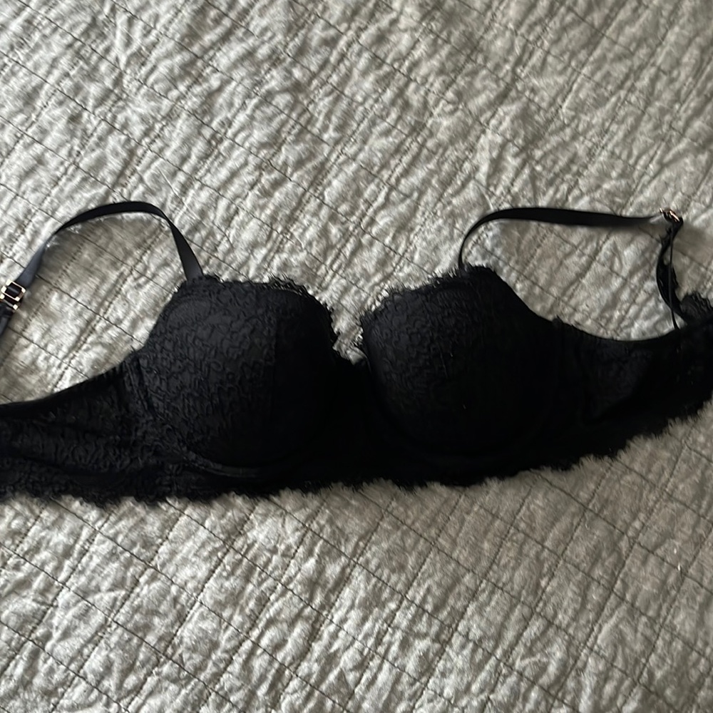 Aerie Black Lacy Bra